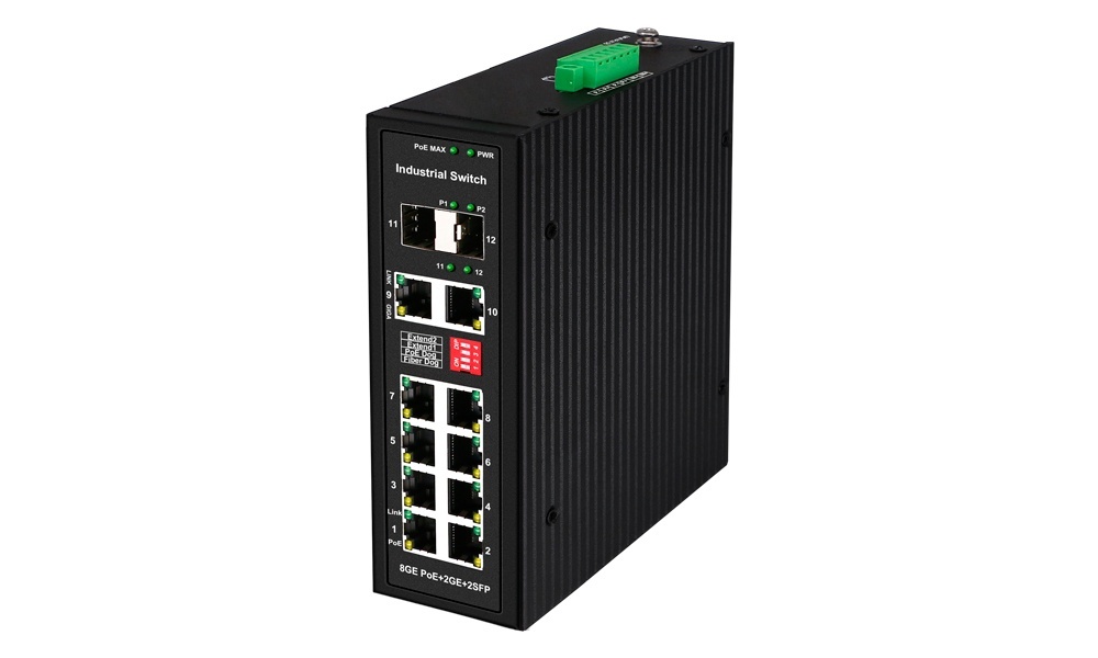 NS-SW-8G4G-P/I, коммутатор с PoE