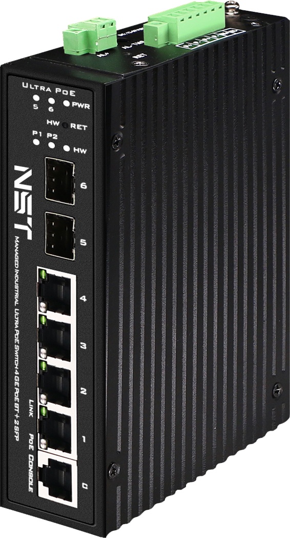 NS-SW-4G2G-PL/IM, коммутатор с PoE