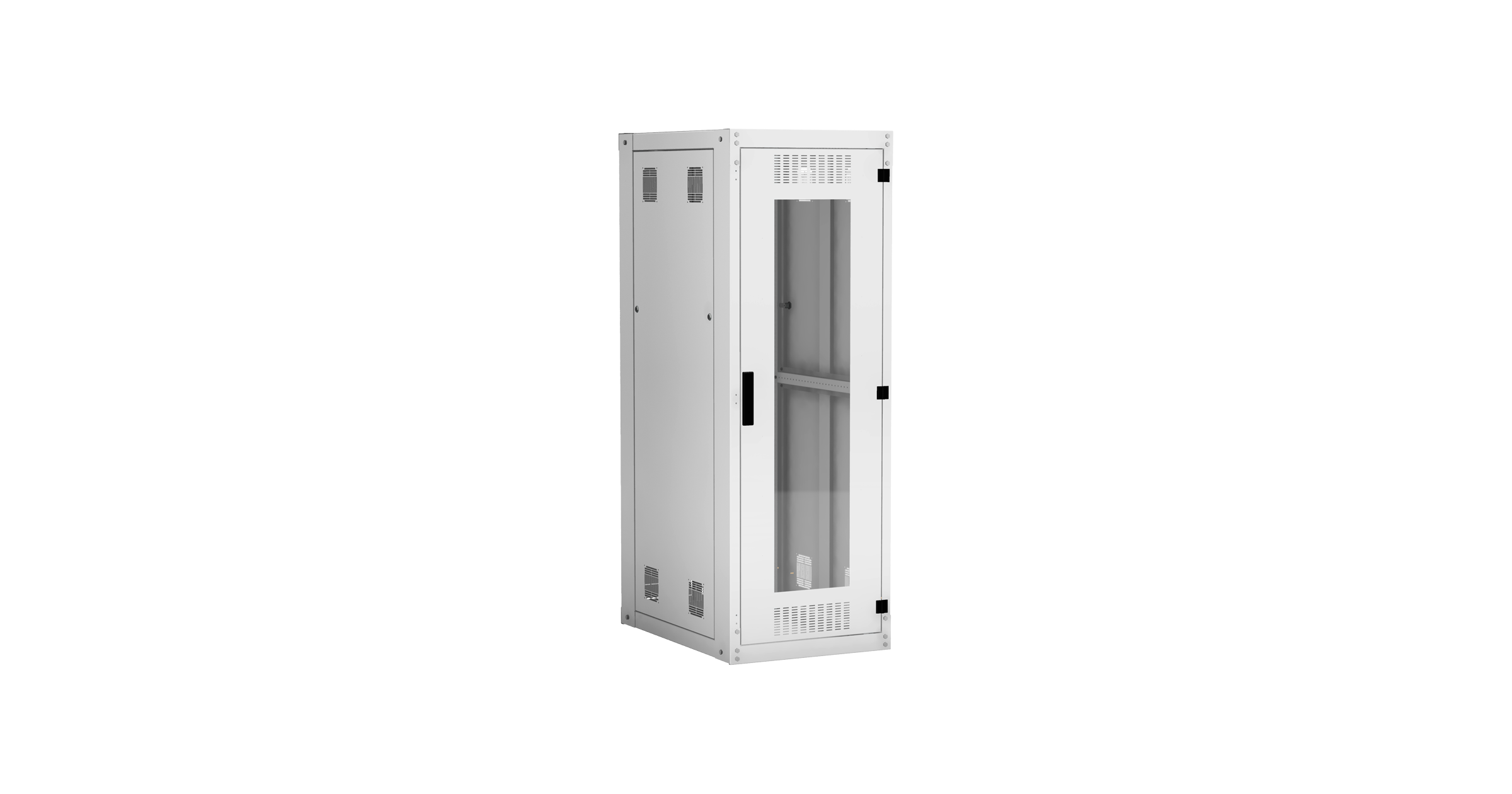 EC-FZ-336080-GMM-GY, шкаф телекоммуникационный 19" напольный 33U