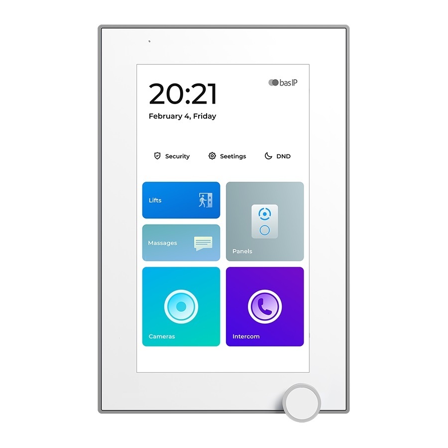 AZ-07LL WHITE, монитор IP-видеодомофона цветной