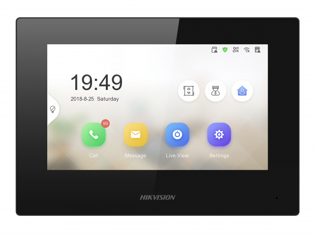 DS-KH6320-LE1(B), монитор IP-домофона