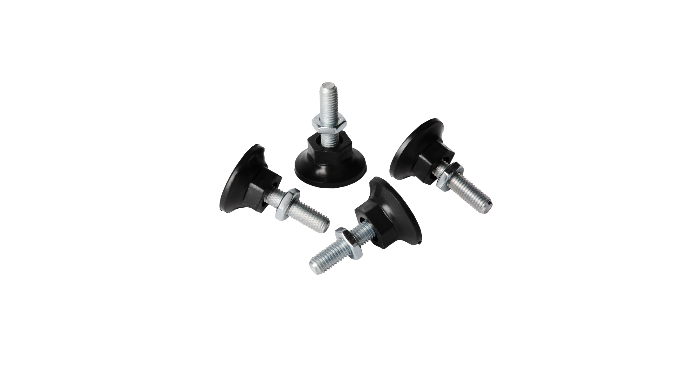 EC-LT4-NT (4 шт), опоры регулируемые для напольных шкафов EC-FZ, без поворотной основы