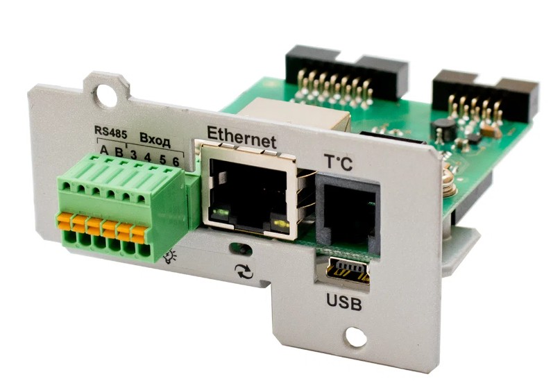 IC-SNMP/mini-USB, плата расширения интерфейсов