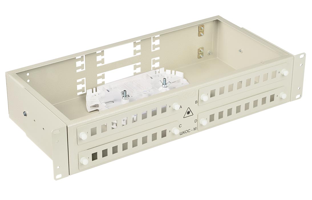 ШКОС-М-2U/4-32-SC~-(корпус)~ (130303-00023), кросс оптический 19"