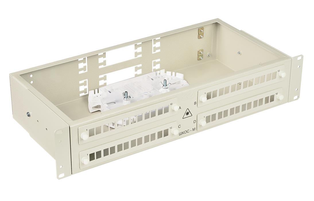 ШКОС-М-2U/4-64-FC/ST~-(корпус)~ (130303-02277), кросс оптический 19"