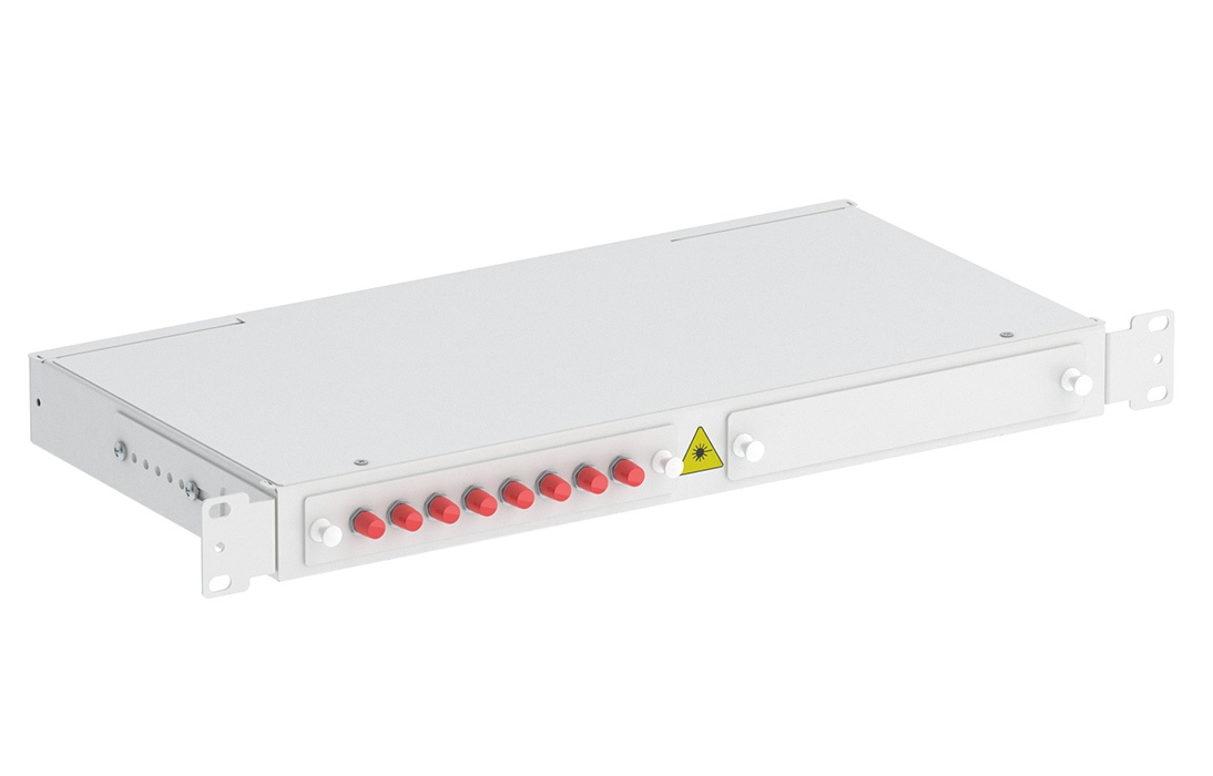 ШКОС-М-1U/2-8-FC/ST~8-FC/D/SM~8-FC/UPC (130303-01202), кросс оптический 19"