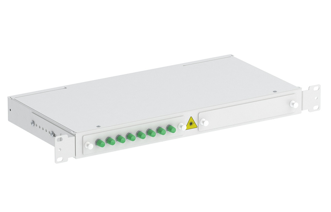ШКОС-М-1U/2-8-FC/ST~8-FC/D/APC~8-FC/APC (130303-01237), кросс оптический 19"