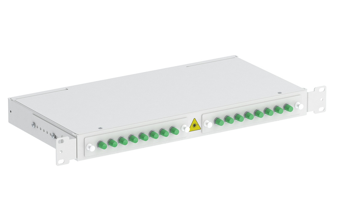 ШКОС-М-1U/2-16-FC/ST~16-FC/D/APC~16-FC/APC (130303-02074), кросс оптический 19"