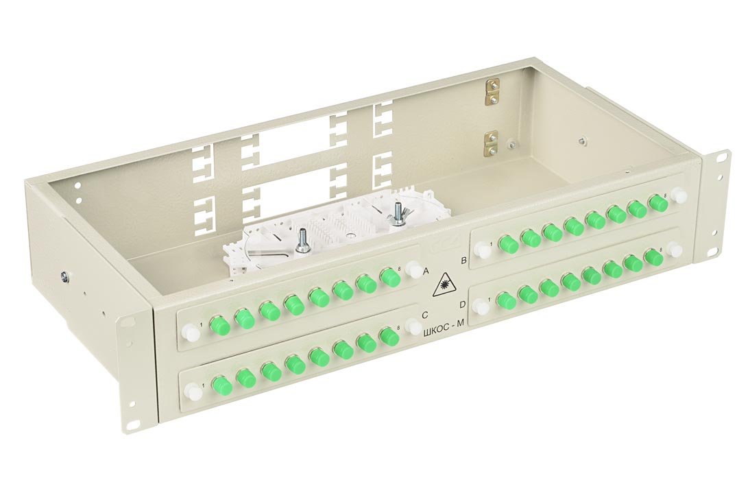 ШКОС-М-2U/4-32-FC/ST~32-FC/D/APC~32-FC/APC (130303-02044), кросс оптический 19"