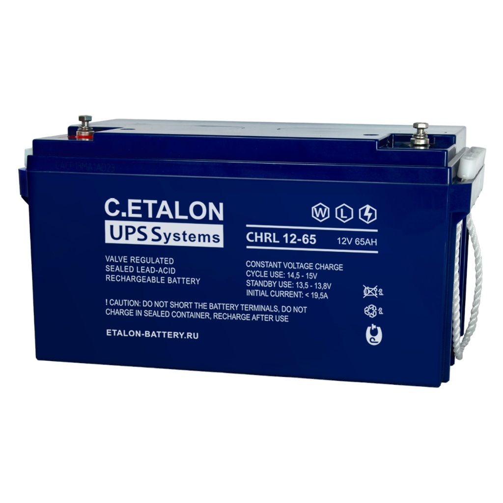C.ETALON CHRL 12-65, аккумулятор герметичный свинцово-кислотный