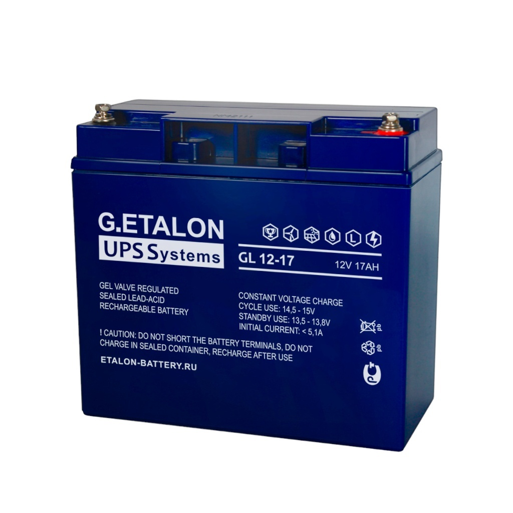 G.ETALON GL 12-17, аккумулятор герметичный свинцово-кислотный
