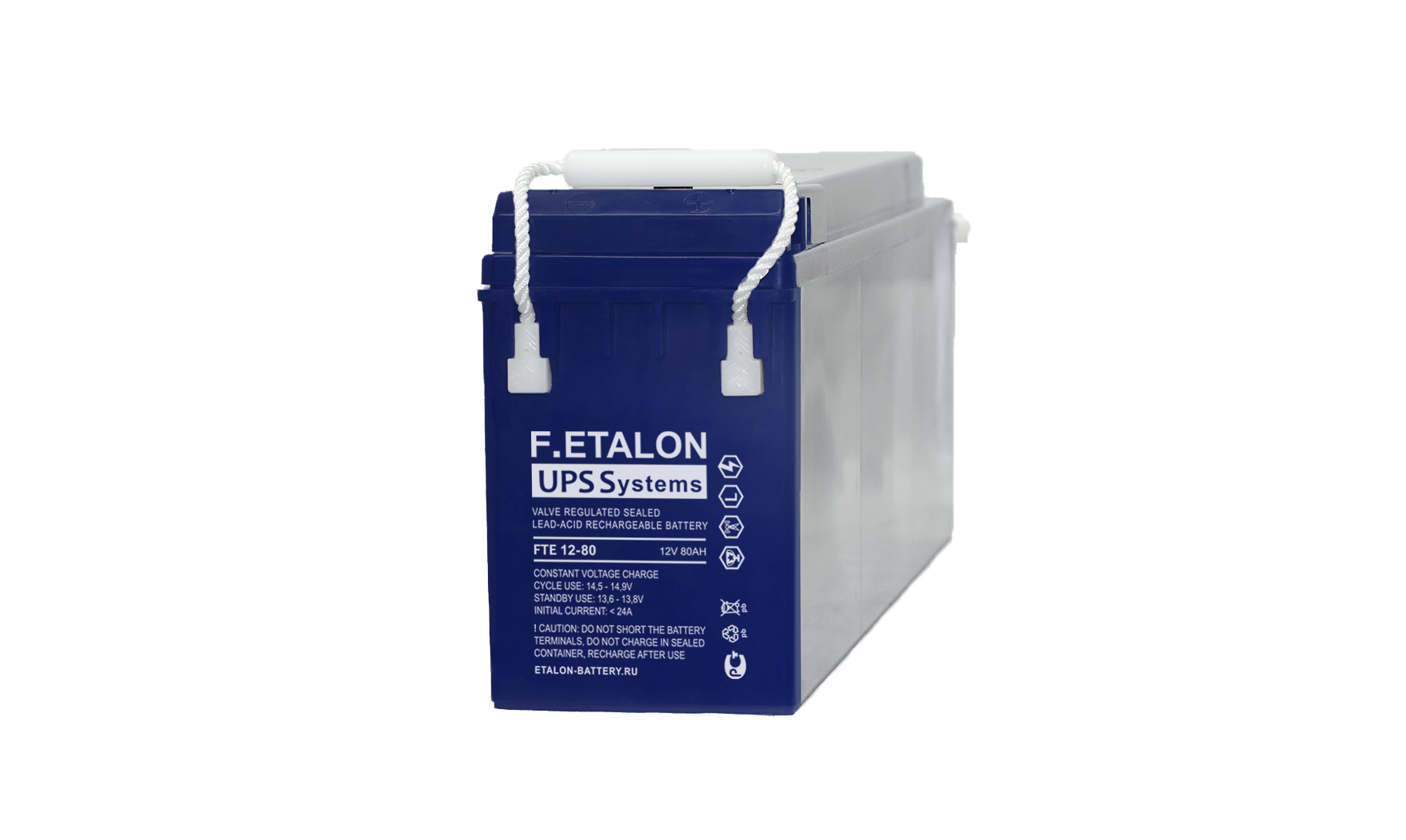 F.ETALON FTE 12-80, аккумулятор герметичный свинцово-кислотный