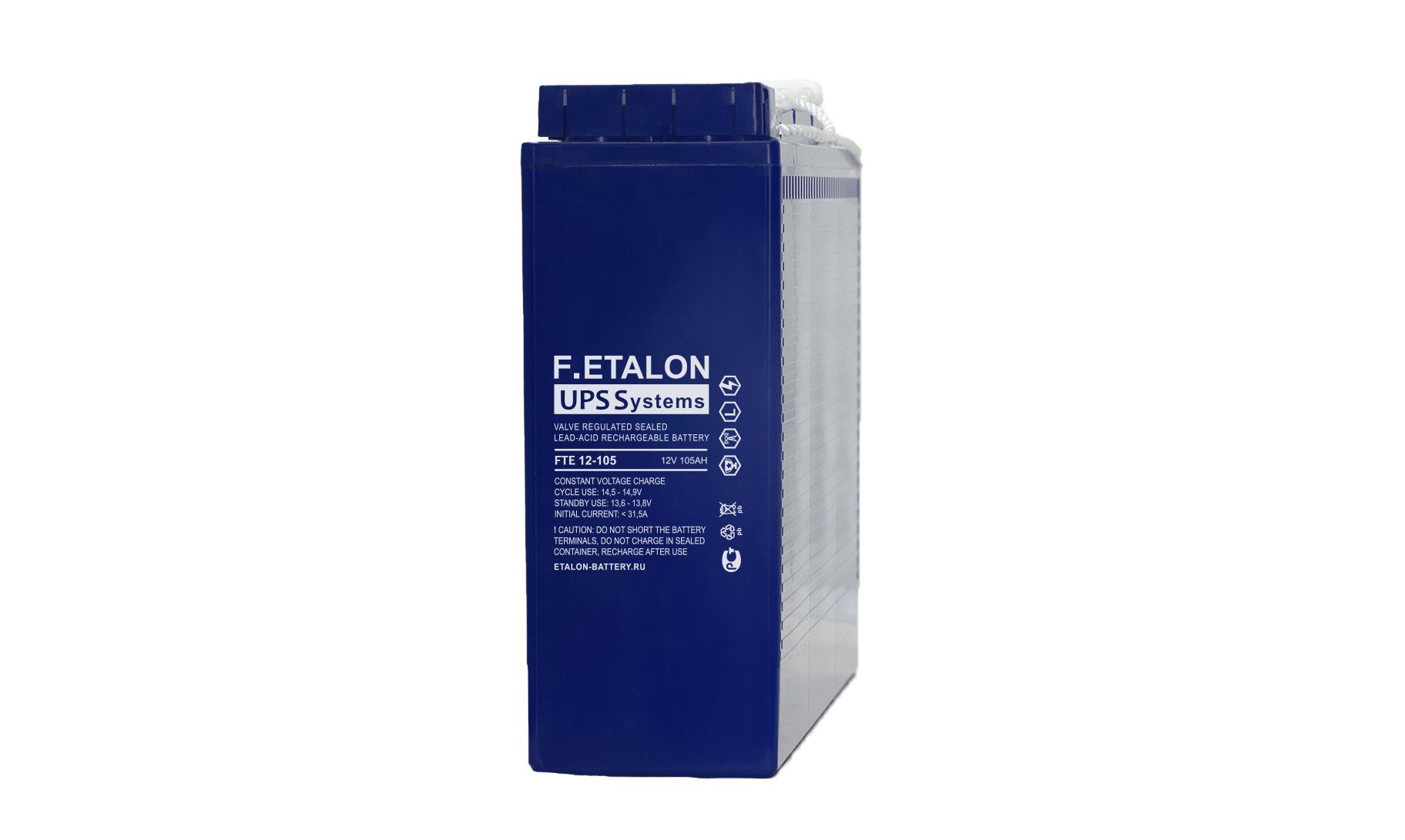 F.ETALON FTE 12-105, аккумулятор герметичный свинцово-кислотный