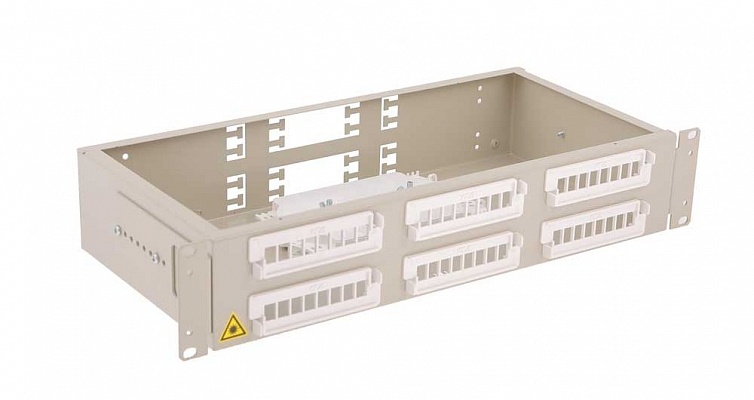 ШКОС-Л-2U/4-48-FC/ST/SC/LC~-(корпус)~ (130308-00043), кросс оптический 19"