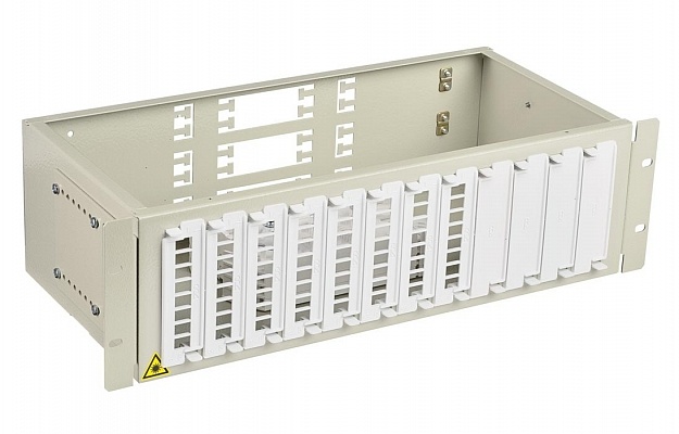 ШКОС-Л-3U/4-64-FC/ST/SC/LC~-(корпус)~ (130308-00051), кросс оптический 19"
