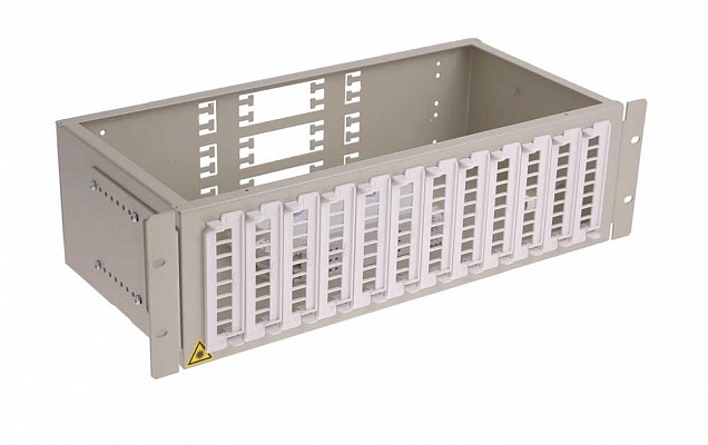 ШКОС-Л-3U/4-96-FC/ST/SC/LC~-(корпус)~ (130308-00042), кросс оптический 19"