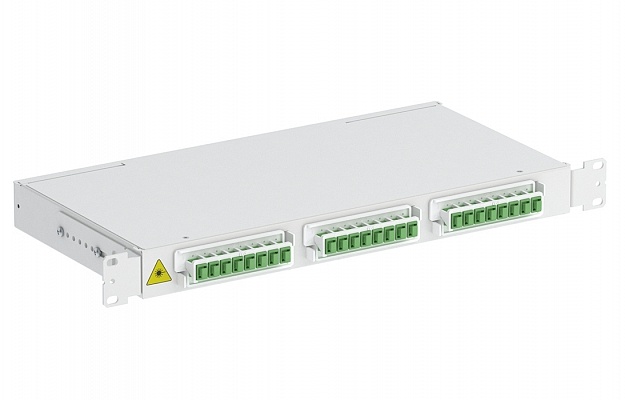 ШКОС-Л-1U/2-24-SC~24-SC/APC~24-SC/APC (130308-00109), кросс оптический 19"