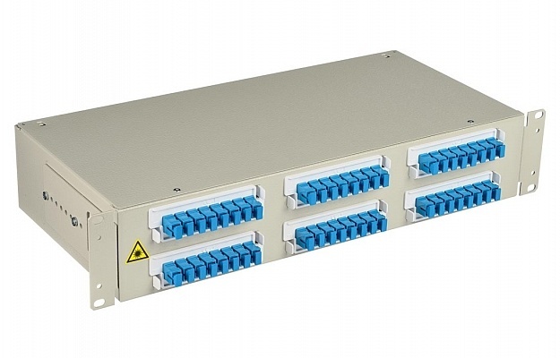ШКОС-Л-2U/4-48-SC~48-SC/SM~48-SC/UPC (130308-00116), кросс оптический 19"