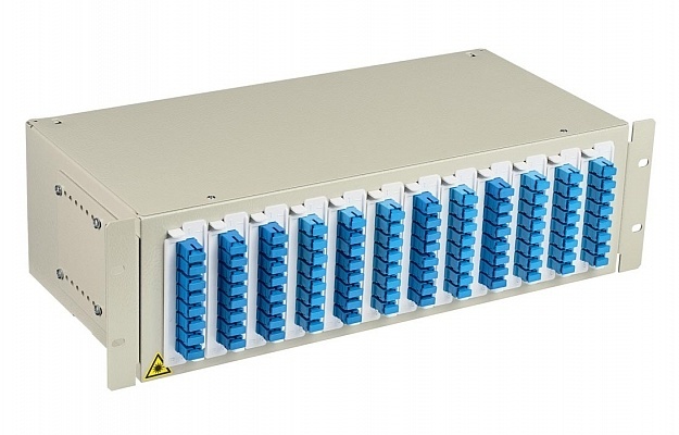 ШКОС-Л-3U/4-96-SC~96-SC/SM~96-SC/UPC (130308-00132), кросс оптический 19"