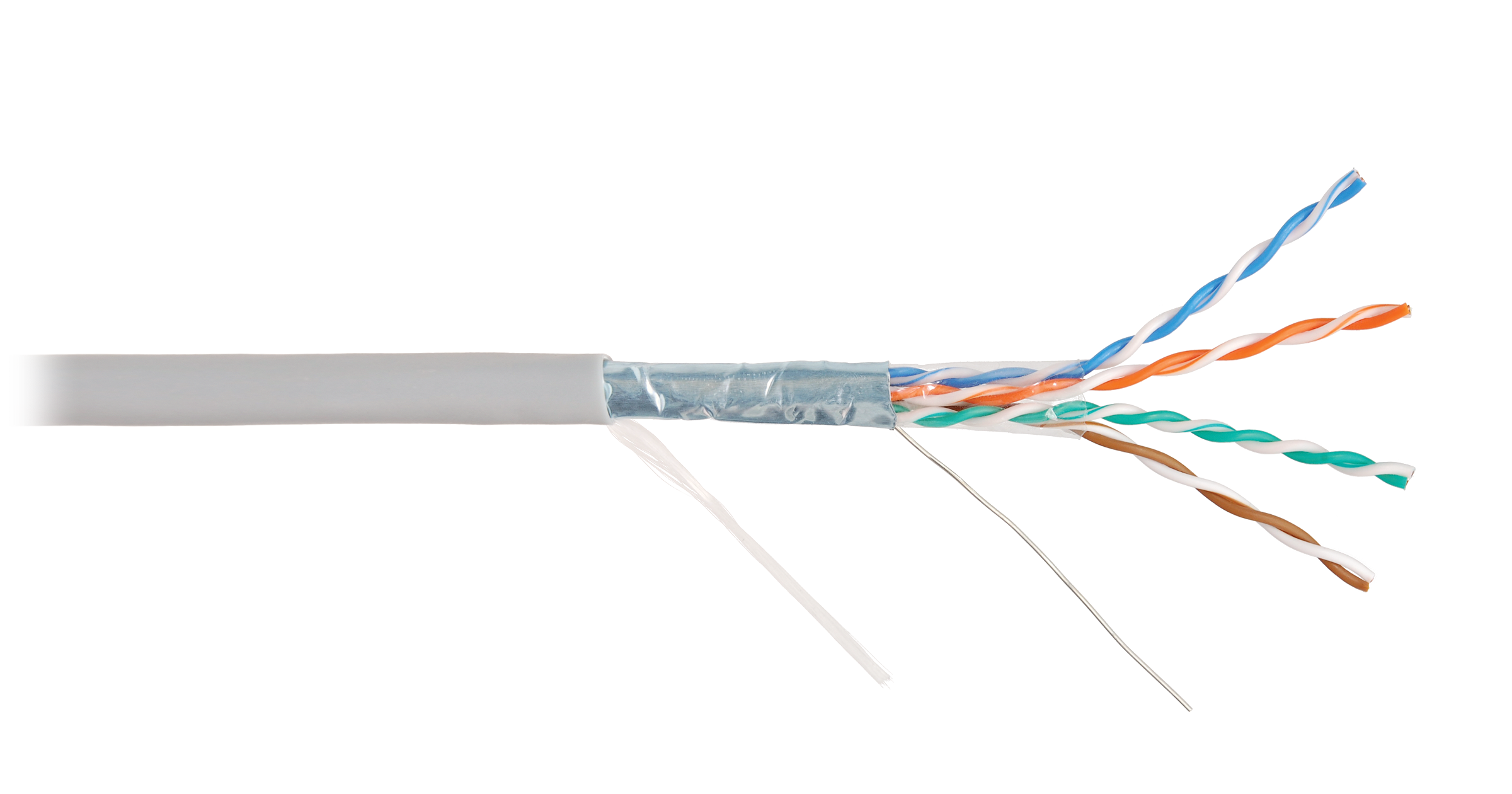 F/UTP 4pair, Cat5e, Solid, In, PVC (NMC 4200A-GY), кабель «витая пара» (LAN) для структурированных систем связи