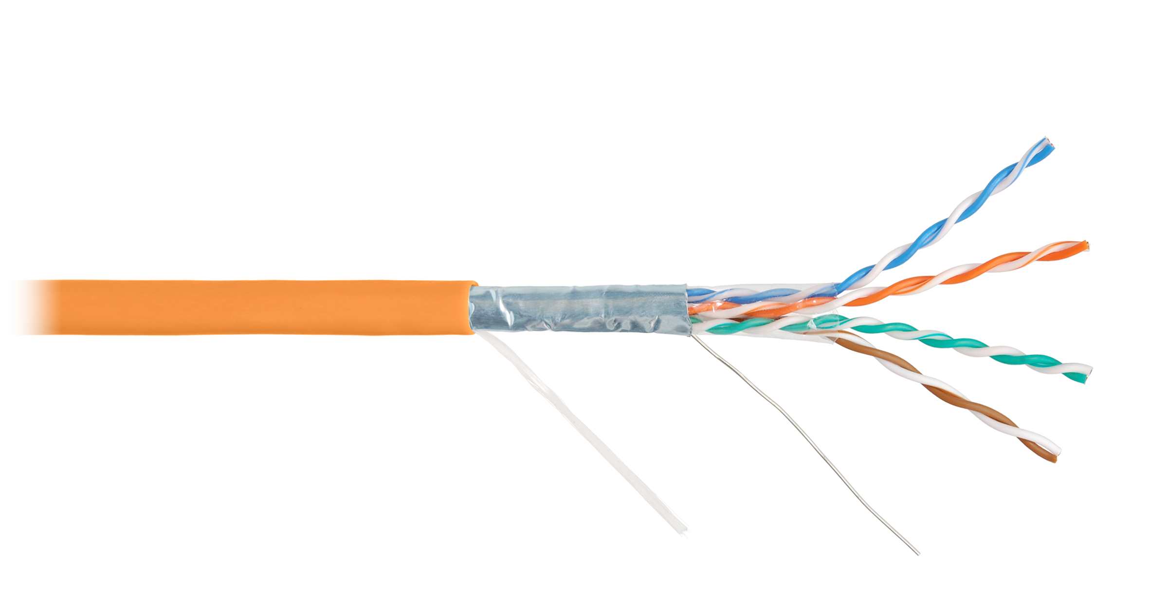 F/UTP 4pair, Cat5e, Solid, In, нг(А)-HF (NMC 4200C-OR), кабель «витая пара» (LAN) для структурированных систем связи
