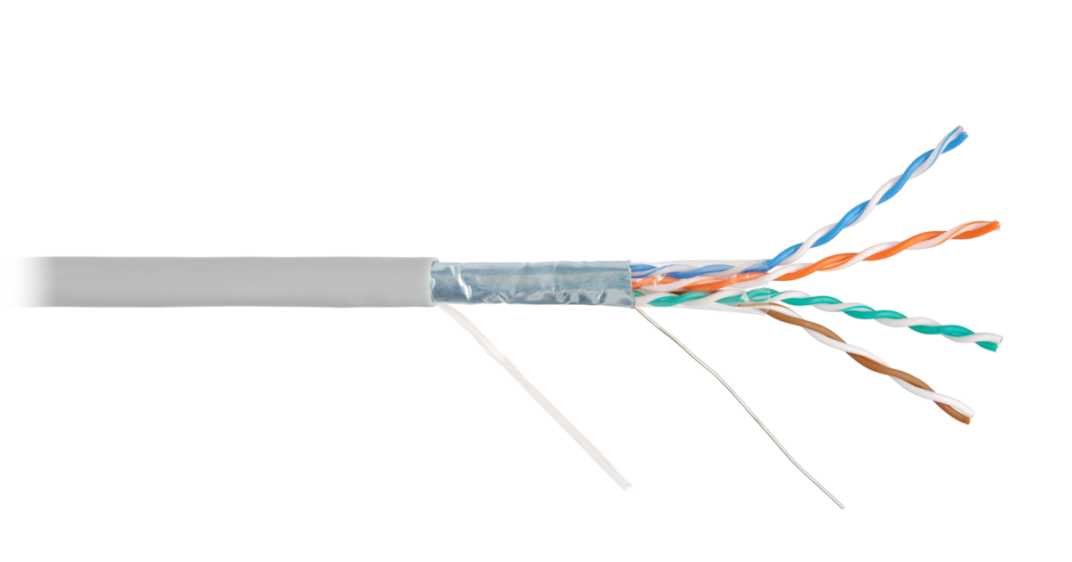F/UTP 4pair, Cat5e, Solid, In, нг(А)-LSLTx (NMC 9200L-IY), кабель «витая пара» (LAN) для структурированных систем связи