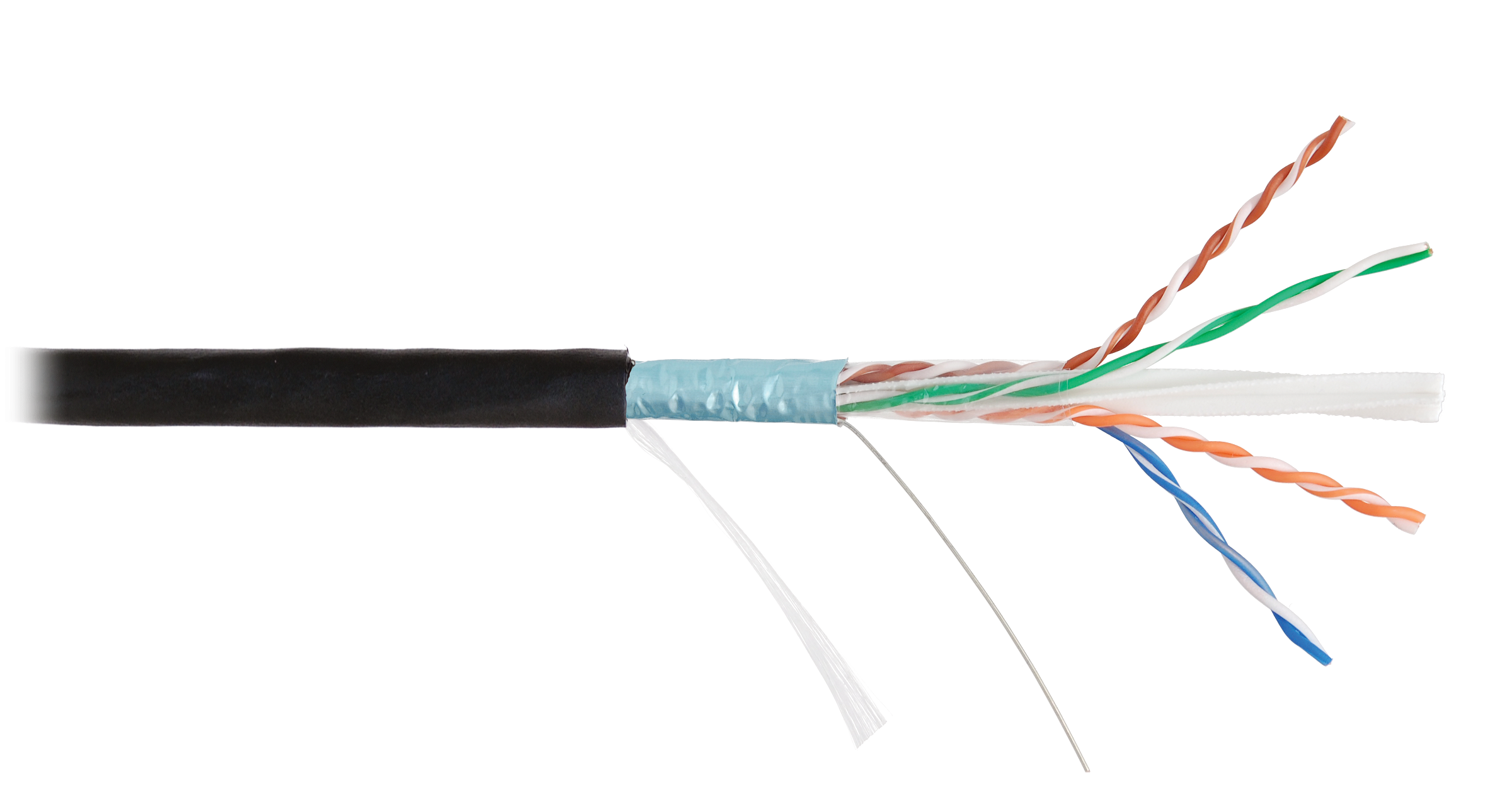 F/UTP 4pair, Cat6, Solid, In/Out, нг(А)-HF (NMC 4240C-BK), кабель «витая пара» (LAN) для структурированных систем связи