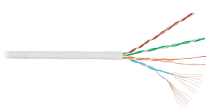 U/UTP 4pair, Cat5e, Patch, In, нг(А)-HF (NMC 1100C-GY), кабель «витая пара» (LAN) для структурированных систем связи