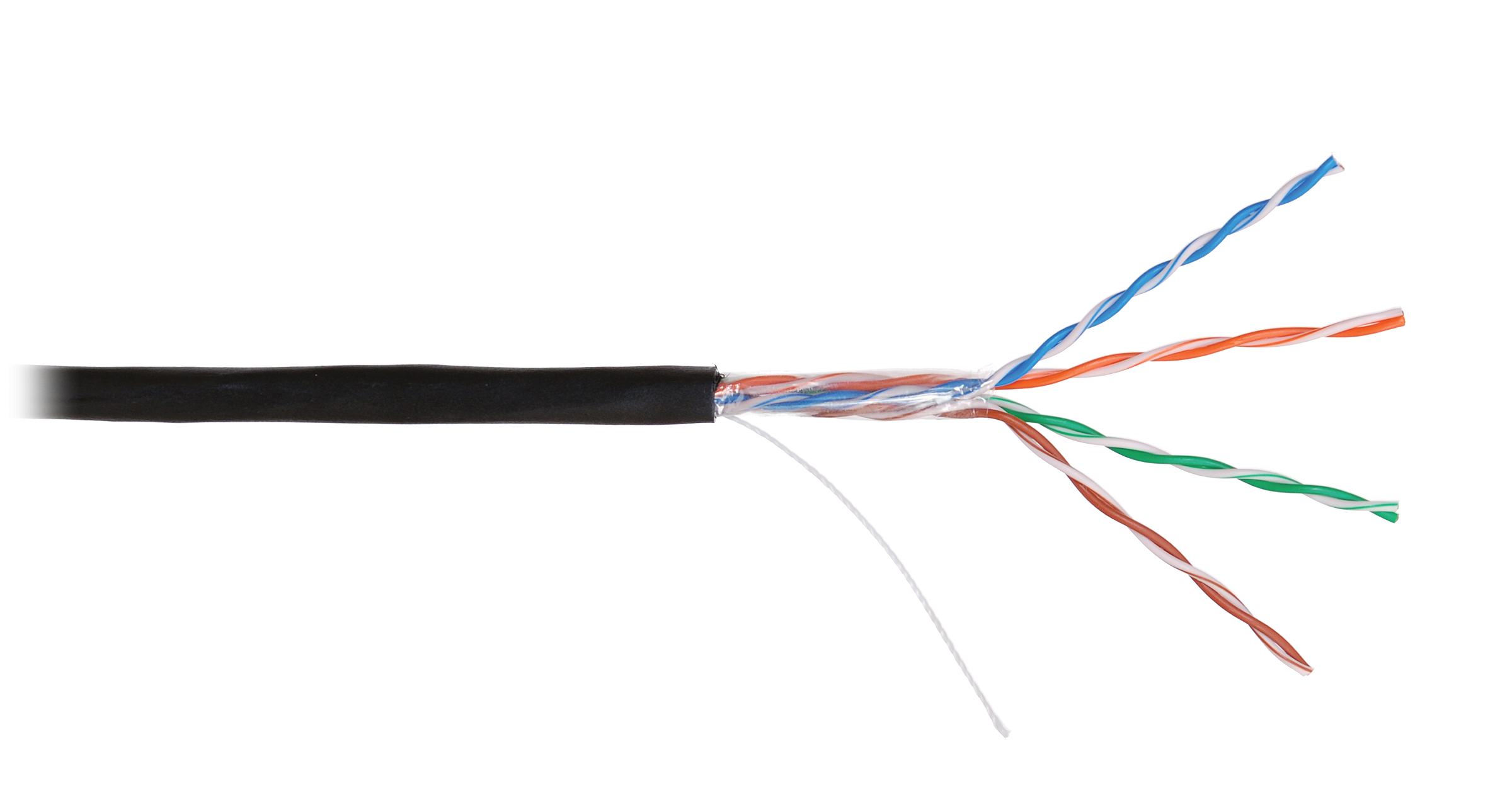 U/UTP 4pair, Cat5e, Solid, Out, PE (NMC 4100B-BK), кабель «витая пара» (LAN) для структурированных систем связи