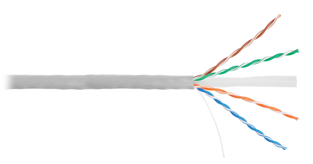 U/UTP 4pair, Cat6a, Solid, In, нг(А)-LSLTx (NMC 9155L-IY), кабель «витая пара» (LAN) для структурированных систем связи