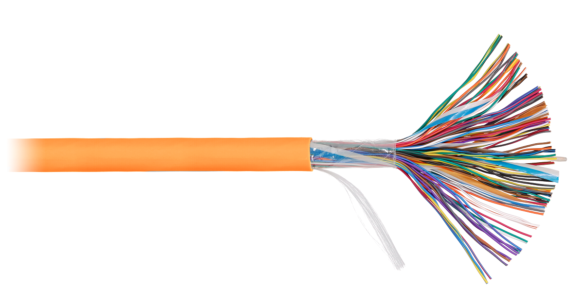 U/UTP 50pair, Cat5, Solid, In, нг(А)-HF (NMC 2110C-50-OR), кабель «витая пара» (LAN) для структурированных систем связи