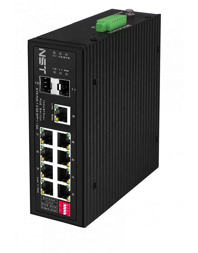 NS-SW-8F3G-P/I, коммутатор с PoE