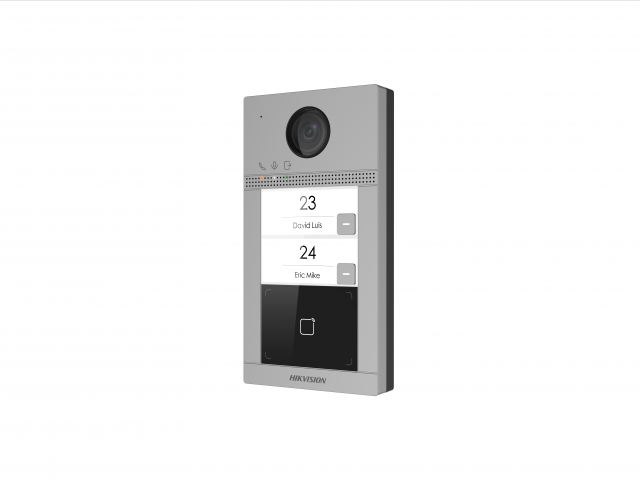 DS-KV8213-WME1(C)/Flush, вызывная панель IP-домофона