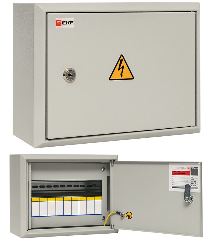 ЩРН-9 (220х300х120) IP31 PROxima (mb21-9), щит распределительный навесной