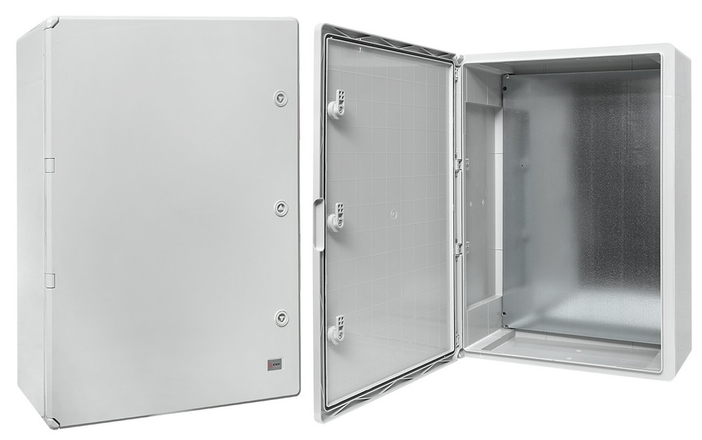 Бокс пластиковый с монтажной платой 700х500х250 IP65 PROxima (PB65MP009), антивандальный