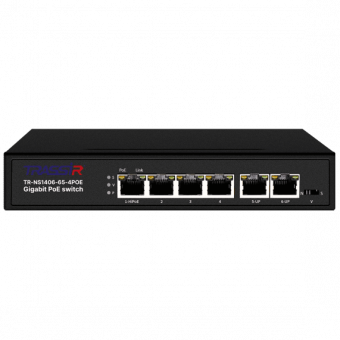 TR-NS1406-65-4POE, коммутатор с PoE