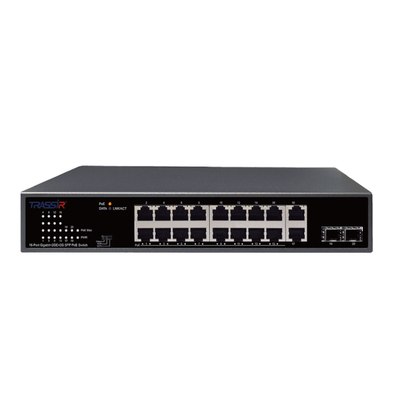 TR-NS14202S-185-16POE, коммутатор с PoE