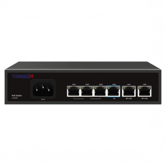 TR-NS1206-65-4PoE, коммутатор с PoE