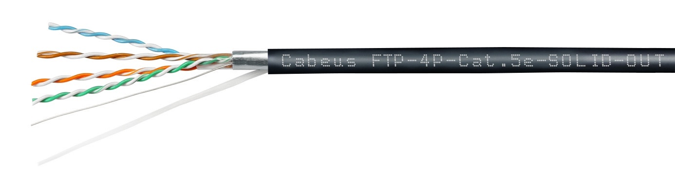 FTP-4P-Cat.5e-SOLID-OUT-PE-UV (11792c), кабель «витая пара» (LAN) для структурированных систем связи