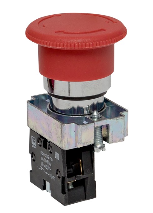 BS542 поворотная красная грибок NC (xb2-bs542), кнопка поворотная красная грибок