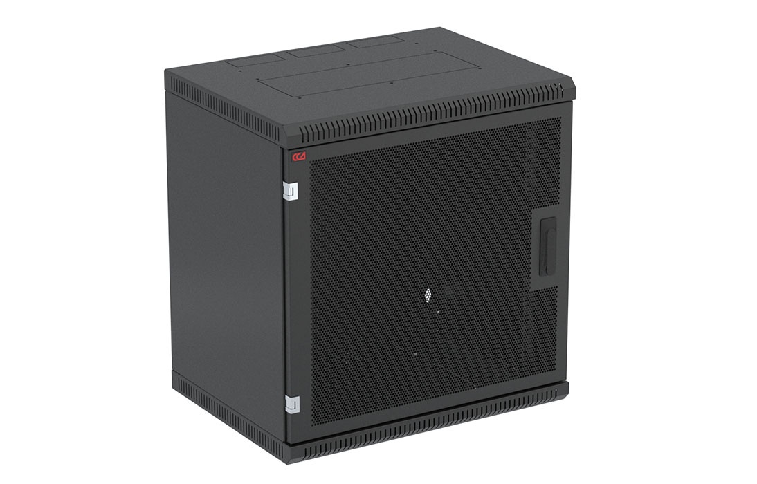 ШТ-НСр-12U-600-550-П-Ч (130411-01825), шкаф телекоммуникационный 19" настенный 12U