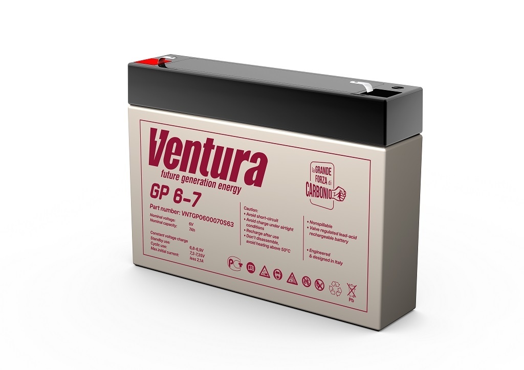 Ventura GP 6-7, аккумулятор герметичный свинцово-кислотный