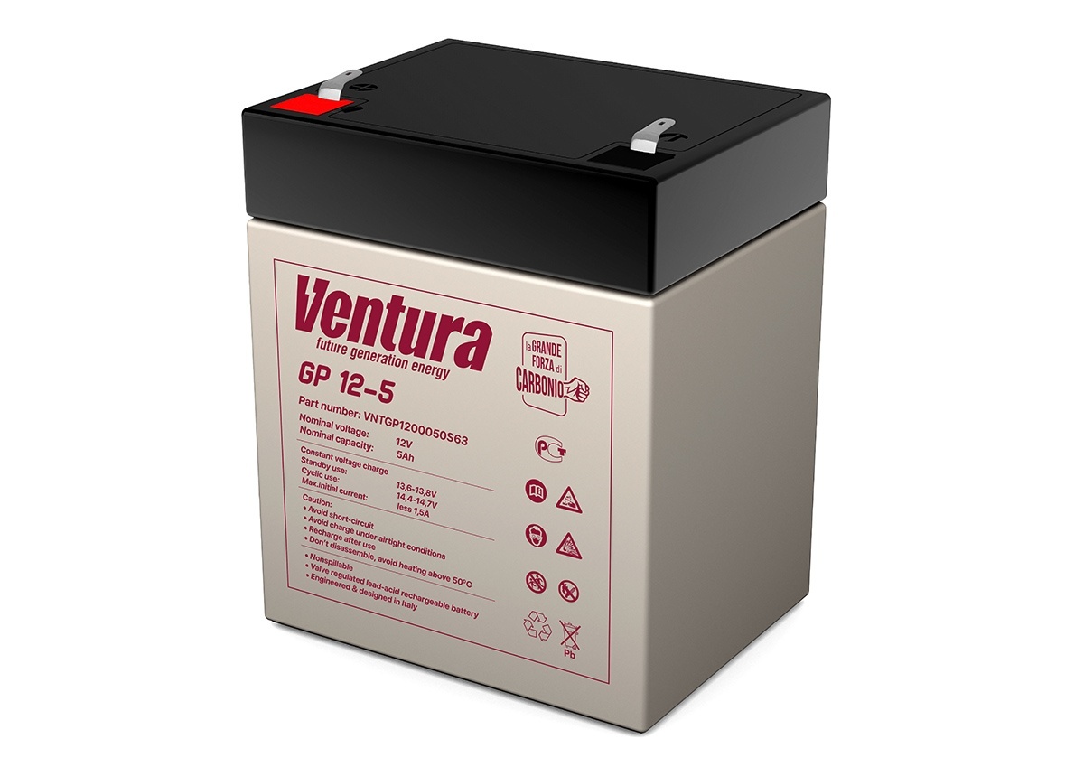 Ventura GP 12-5, аккумулятор герметичный свинцово-кислотный