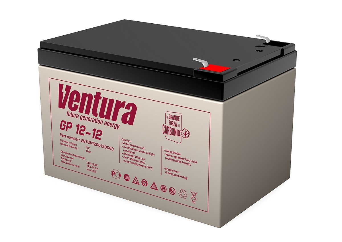 Ventura GP 12-12, аккумулятор герметичный свинцово-кислотный