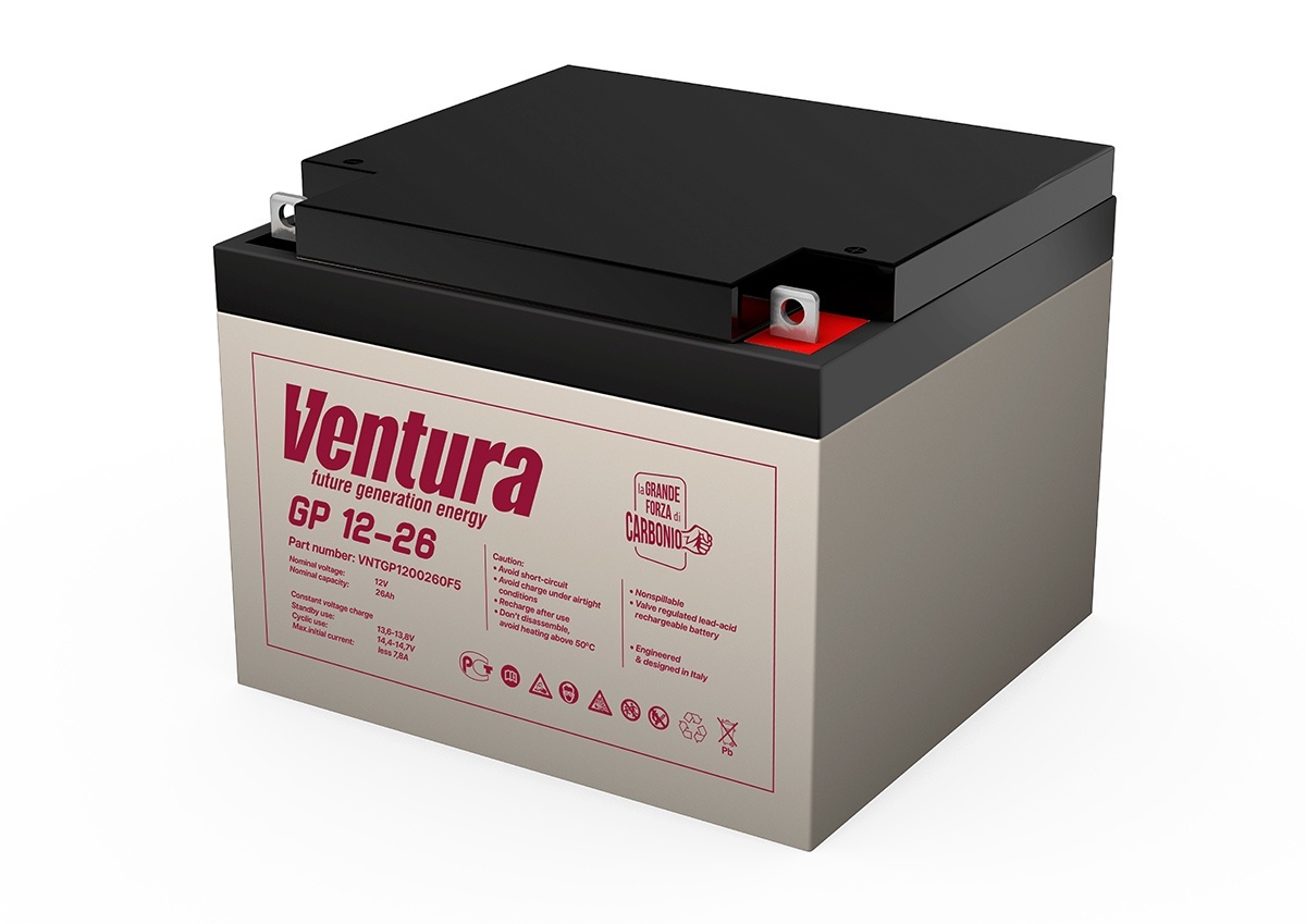 Ventura GP 12-26, аккумулятор герметичный свинцово-кислотный