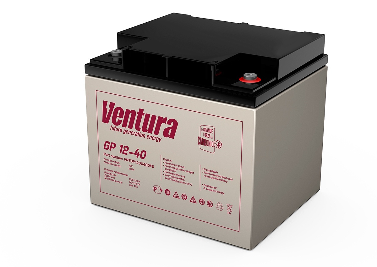 Ventura GP 12-40, аккумулятор герметичный свинцово-кислотный