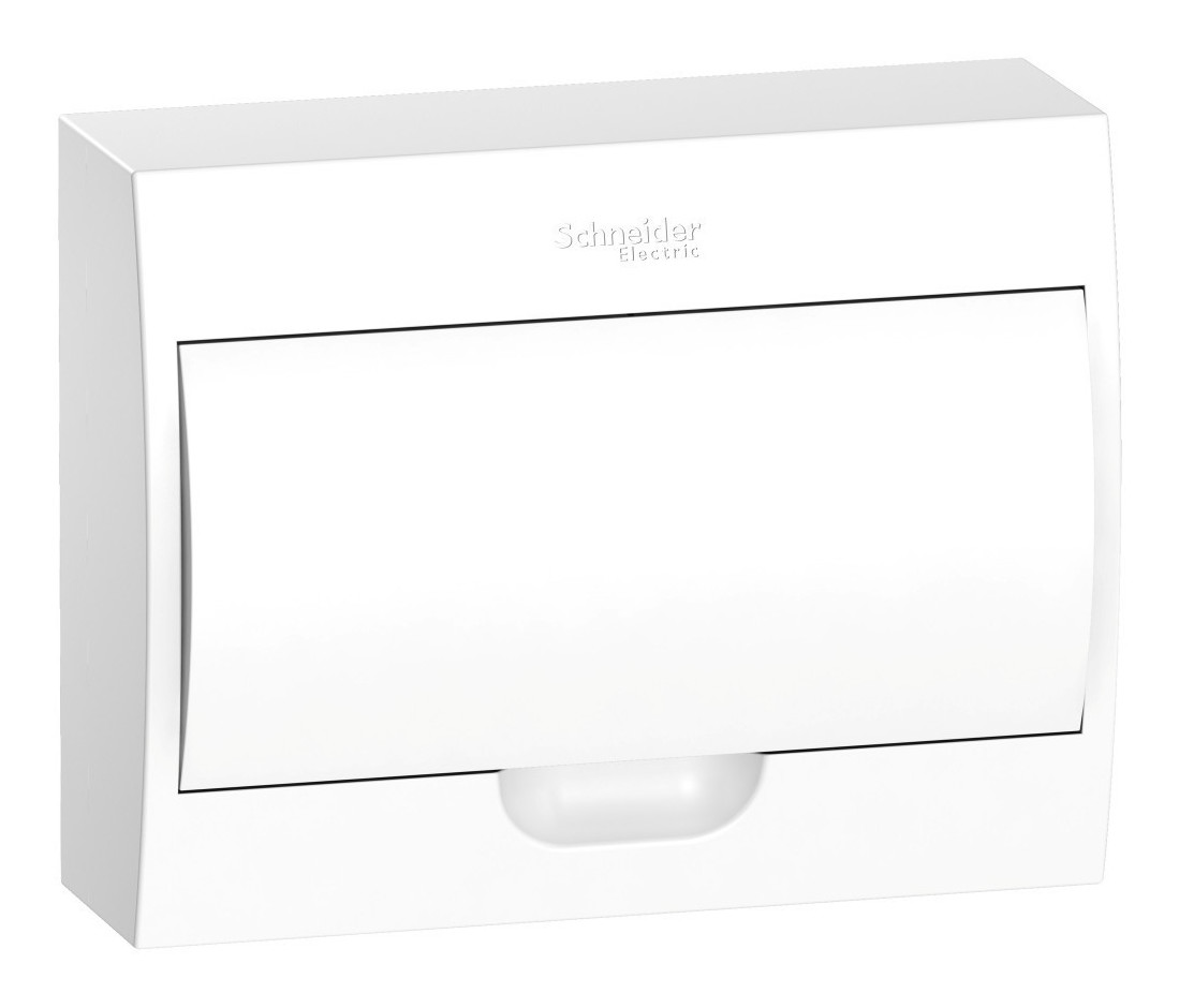 City9 Box 12 модулей навесной с белой дверцей (EZ9E112P2SRU), щиток модульный