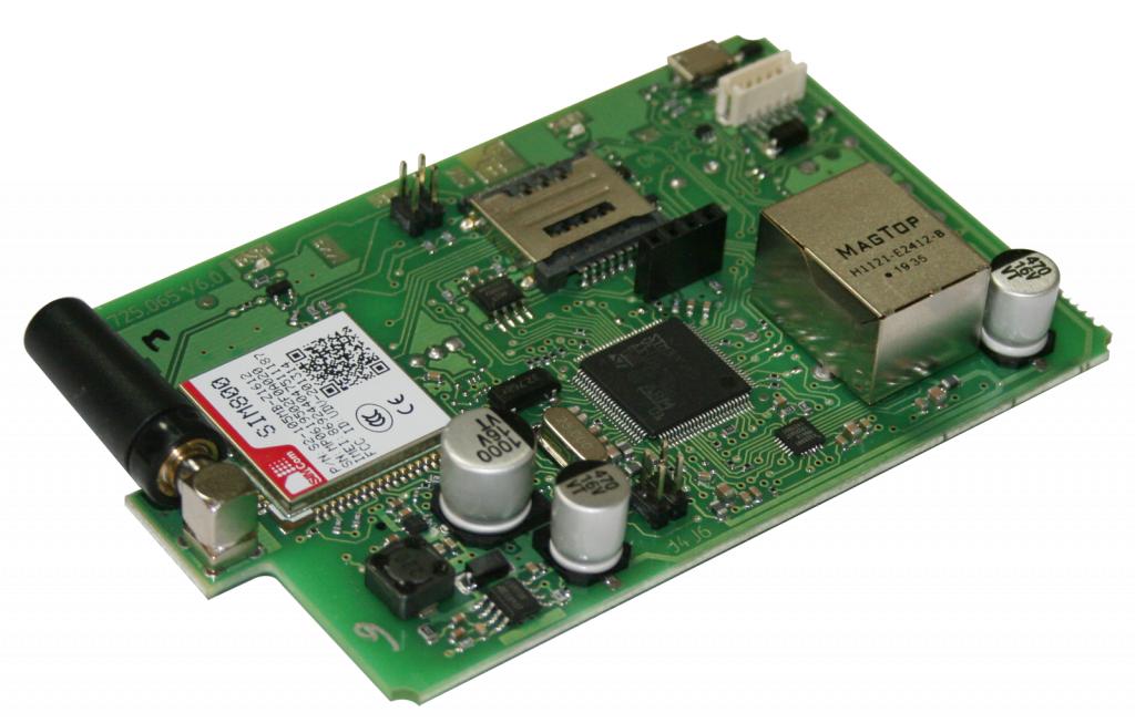 GE-коммуникатор (GSM+Ethernet), коммуникатор встраиваемый