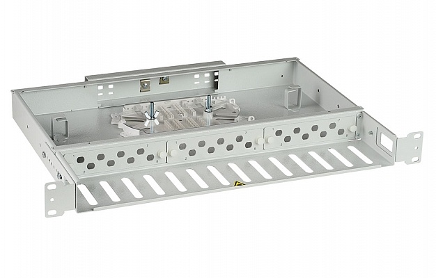 ШКОС-С-1U/2-24-FC/ST~-(корпус)~(130301-00017), кросс оптический 19"