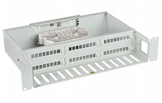 ШКОС-С-2U/4-48-SC~-(корпус)~(130301-00027), кросс оптический 19"